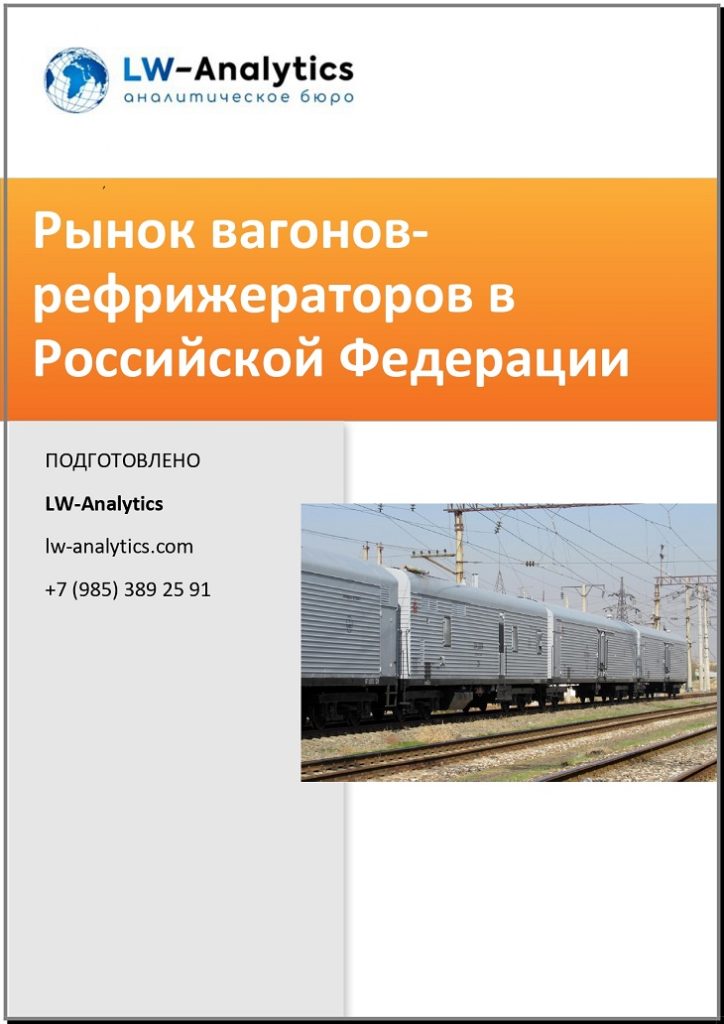 Обложка исследования "Рынок вагонов-рефрижераторов"