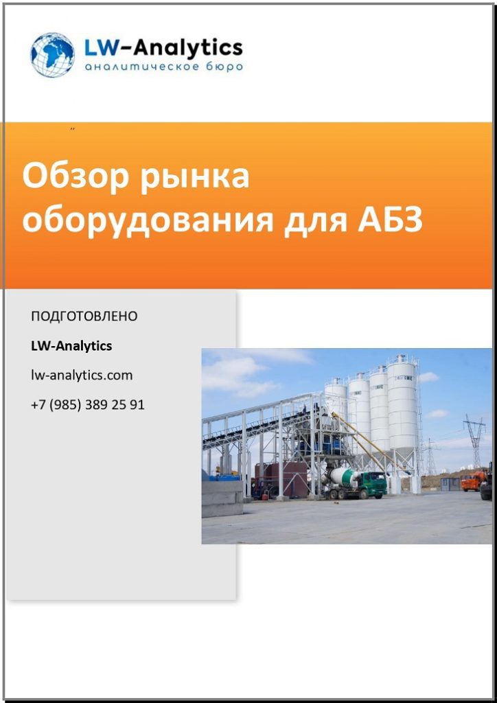 Обложка исследования "Рынок асфальта"