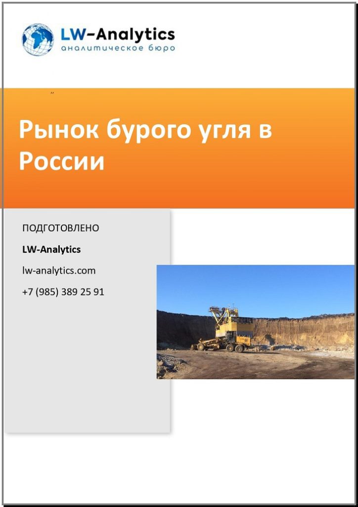Обложка исследования "Рынок бурого угля"