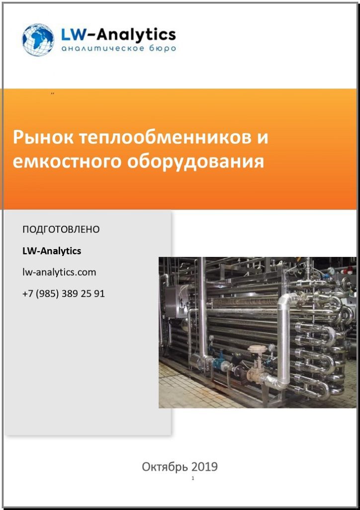Обложка исследования "Рынок теплообменников"