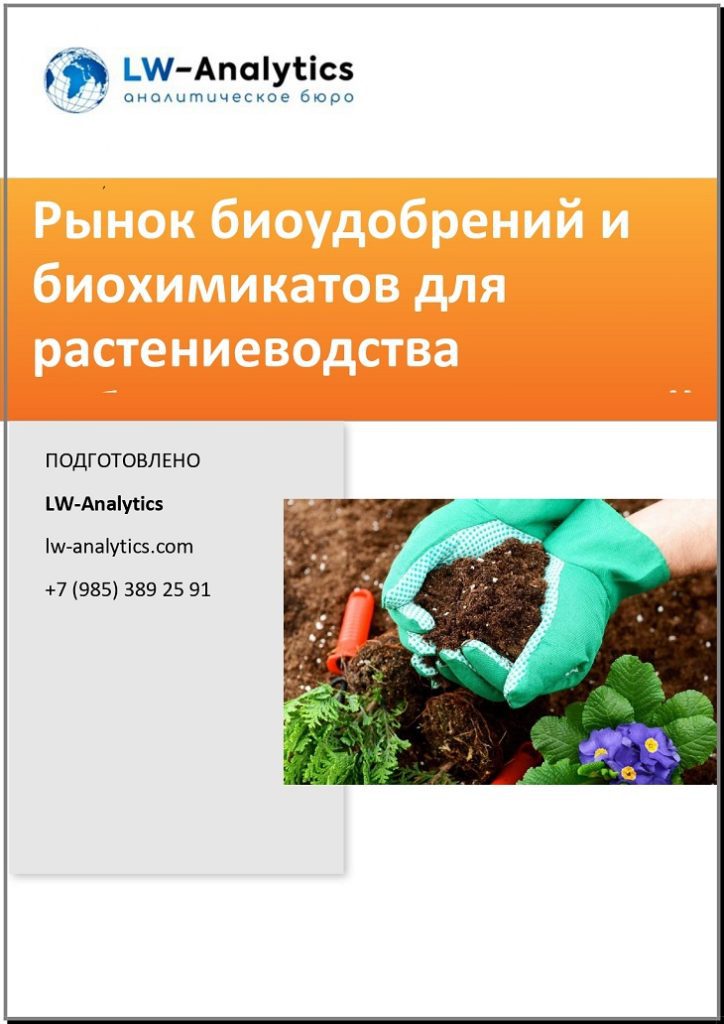 Обложка исследования "Рынок биоудобрений"