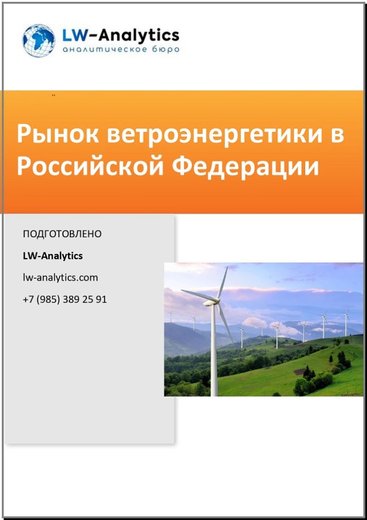 Обложка исследования "Рынок ветроэнергетики"