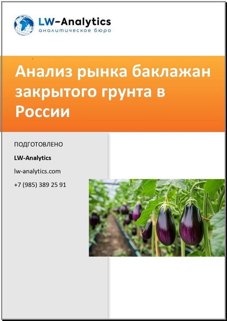 Обложка исследования "Анализ рынка баклажан"