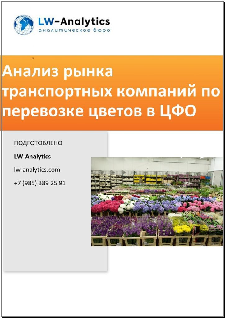 Обложка исследования "Анализ рынка транспортных компаний"