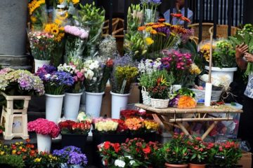 Фото рынок свежесрезанных цветов в России