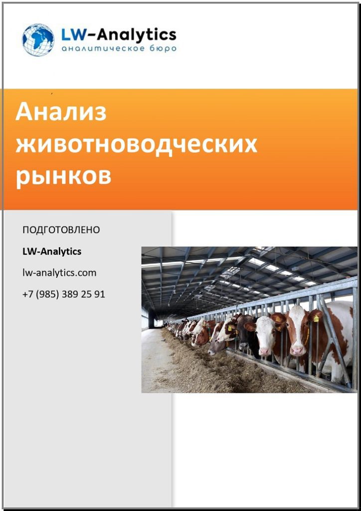 Обложка исследования "Анализ животноводческих рынков"