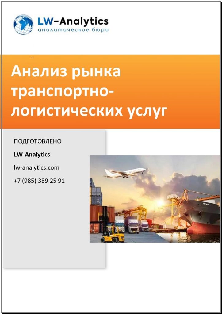 Обложка исследования "Анализ рынка транспортно-логистических услуг"