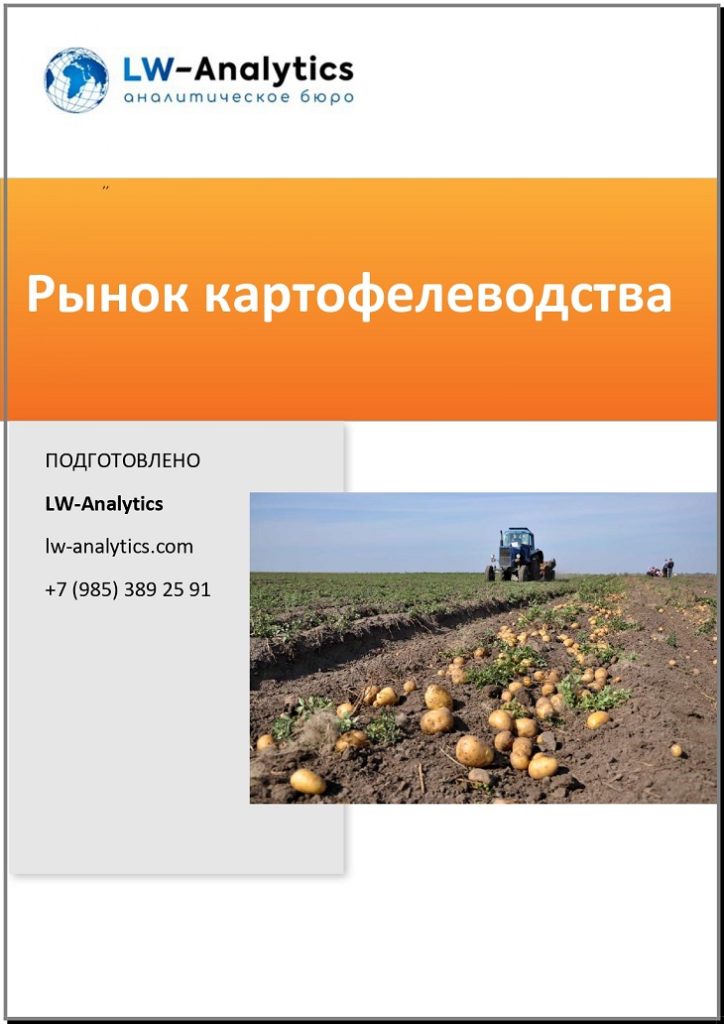 Обложка исследования "Рынок картофелеводства"