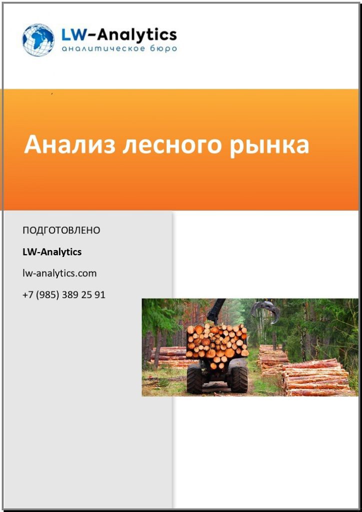 Обложка исследования "Анализ лесного рынка"