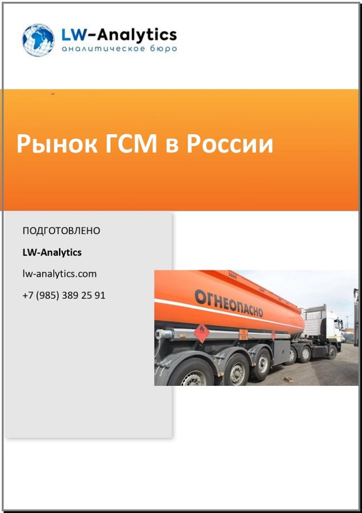 Обложка исследования "Рынок ГСМ"