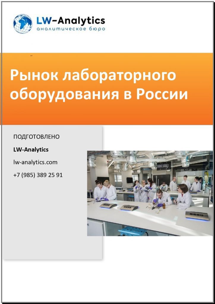 Обложка исследования "Рынок лабораторного оборудования"