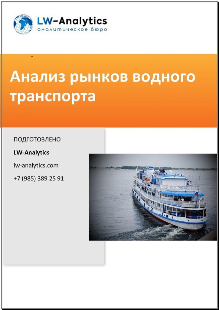 Обложка исследования "Анализ рынков водного транспорта"