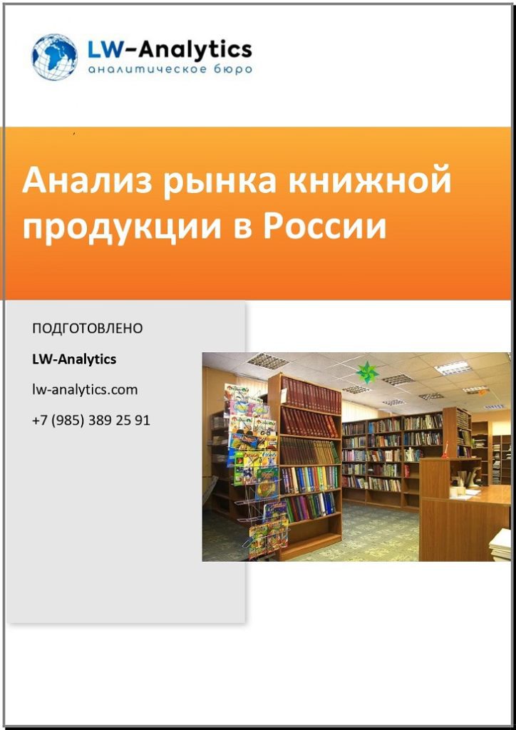 Обложка исследования "Анализ рынка книг"