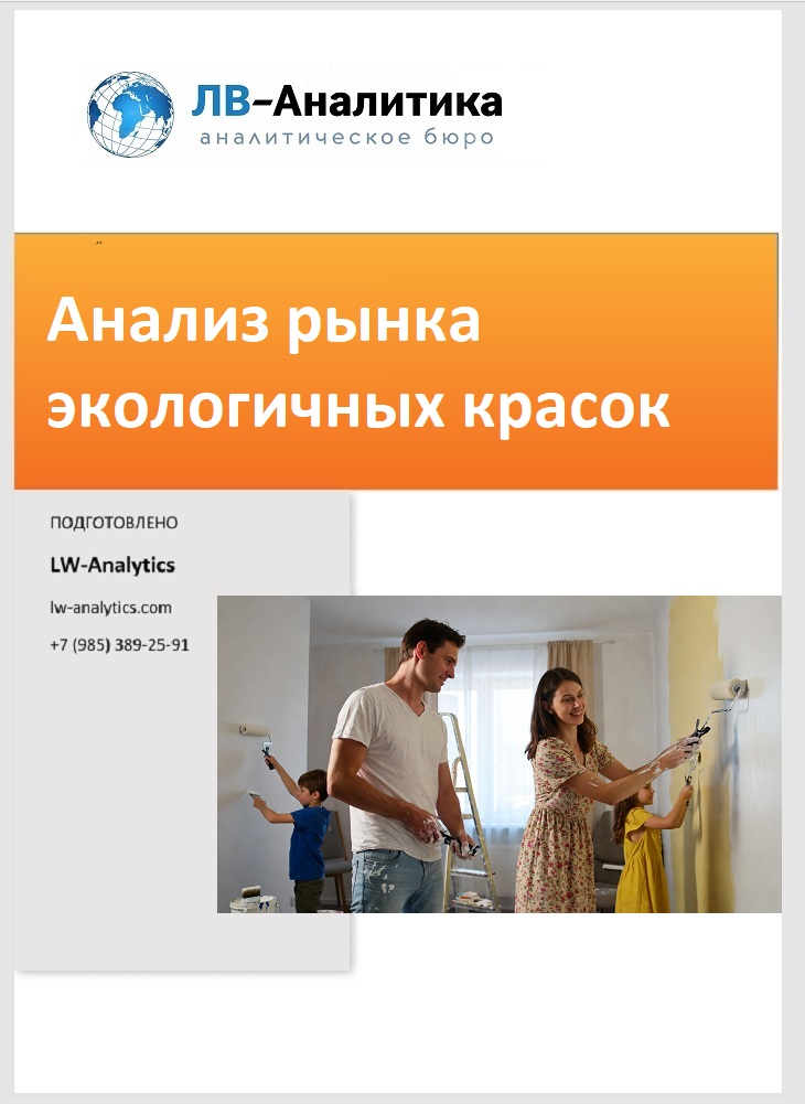 Фото рынок экологичных красок