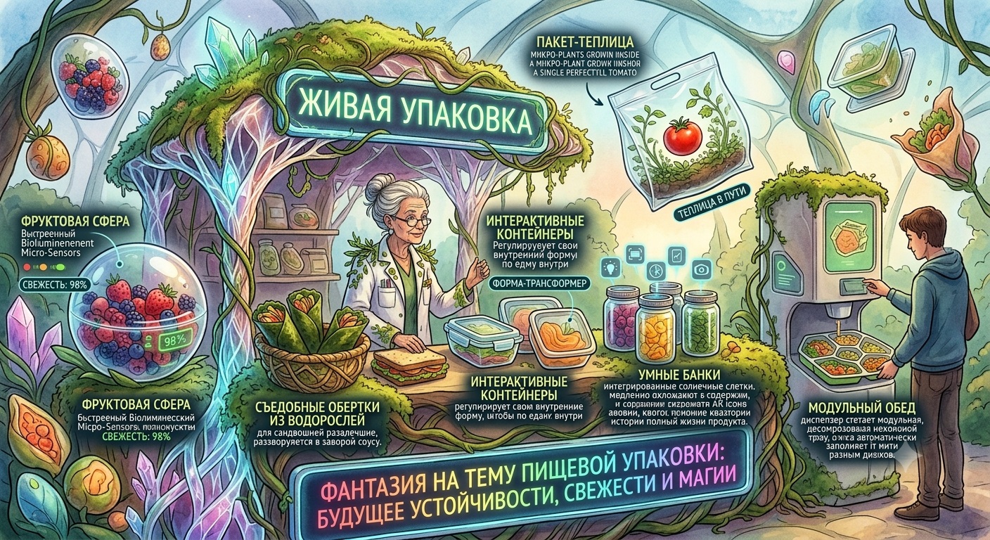 Анализ рынка экологичной упаковки. Обзор.