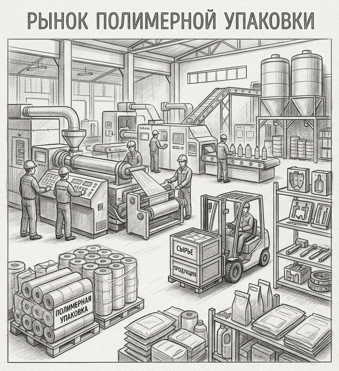 Анализ рынка полимерной упаковки. Обзор. Фото.