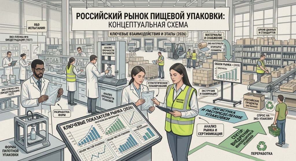 Рисунок анализ рынка пищевой упаковки