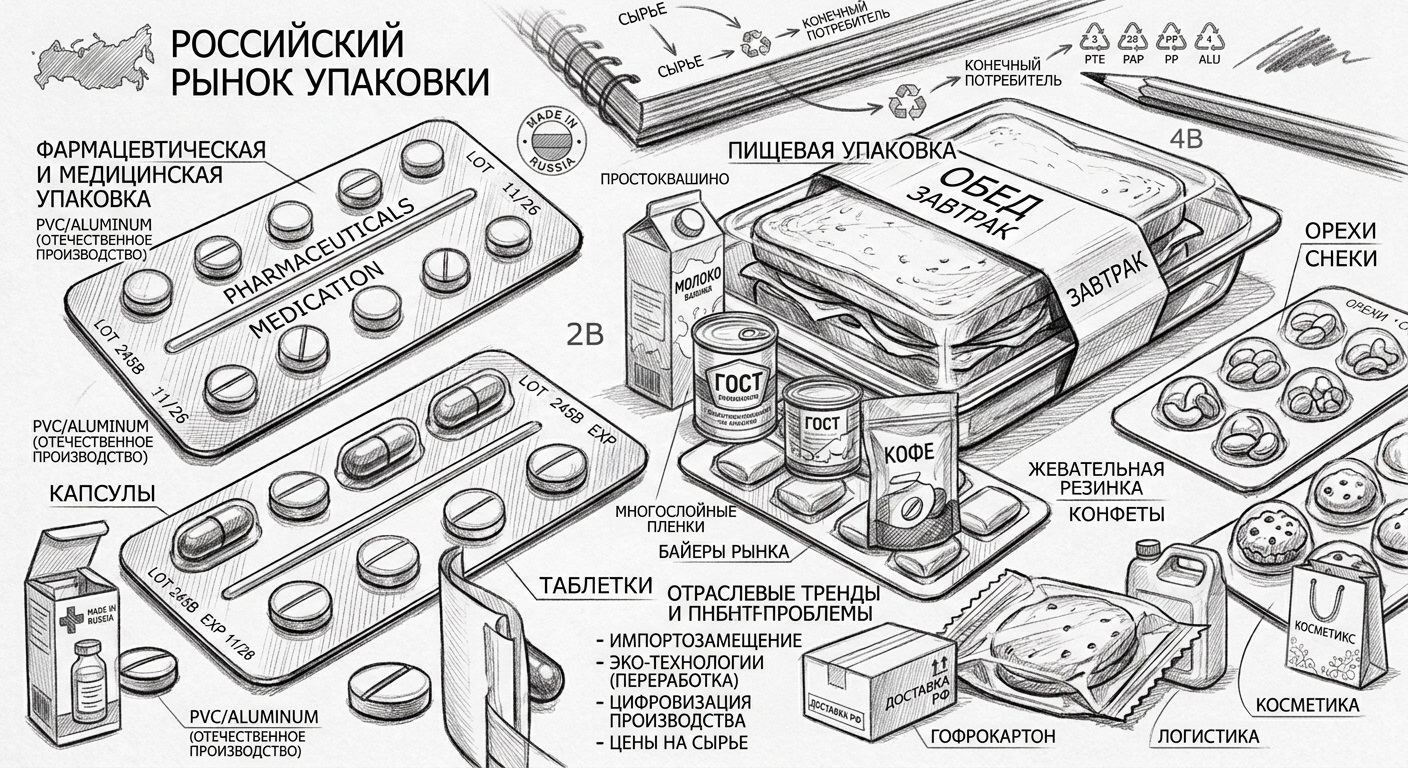 Фото. рынок упаковочных материалов. Обзор